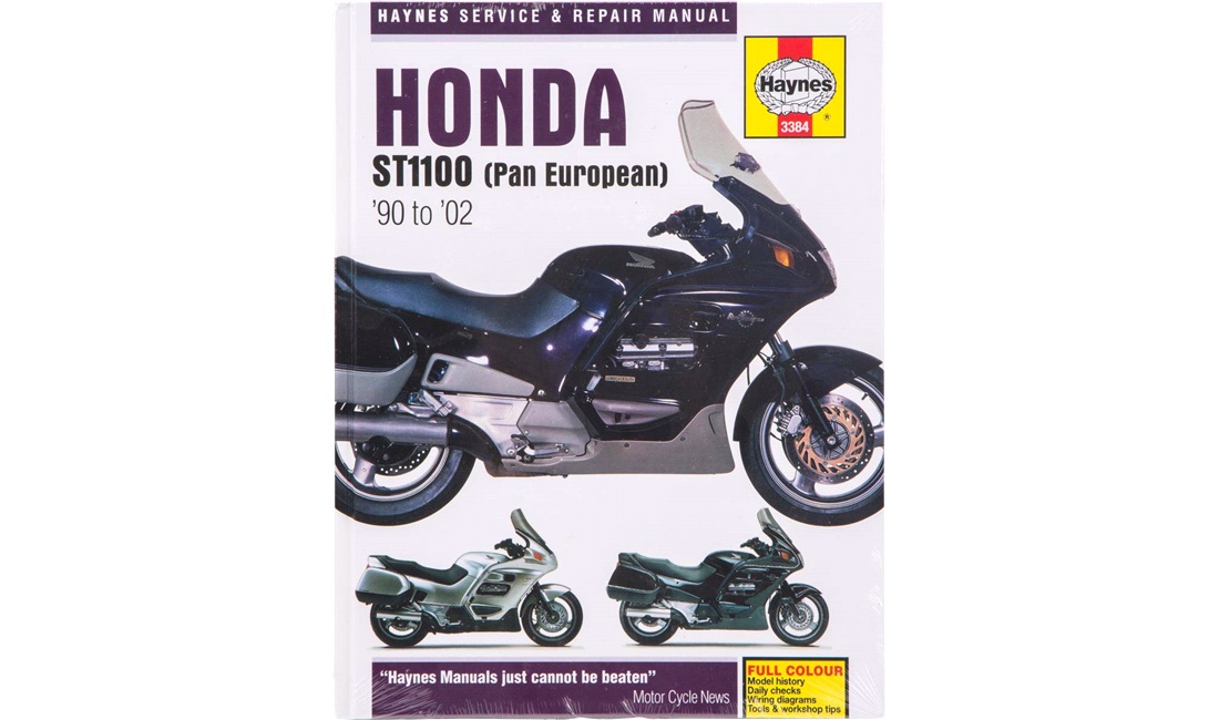  Verkstedhåndbok, Honda ST1100 Pan 90-02