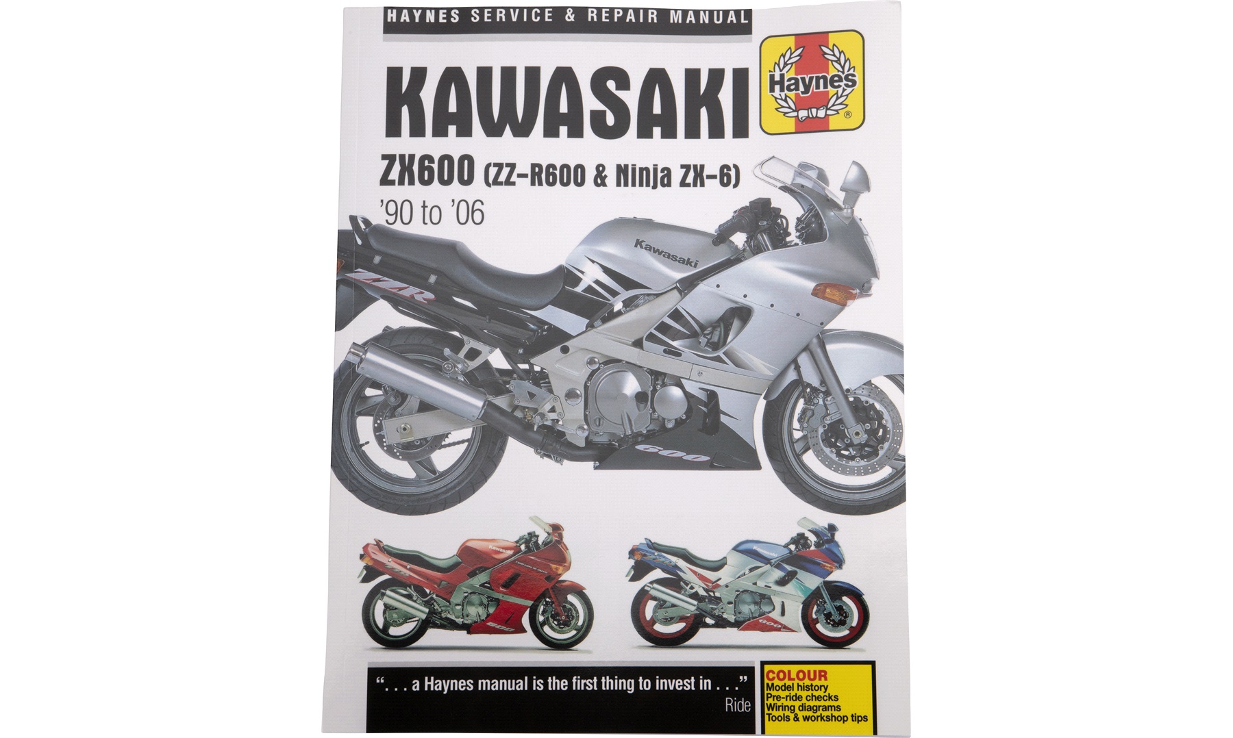 Værkstedshåndbog, Kawazaki ZX/ZZ-R600 - Kawasaki - thansen.dk