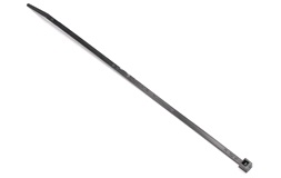 Kabelstrips sort 3,5x215mm. Prof.