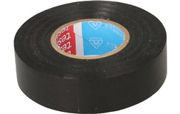Isoleringstape sort 20m x 19mm - TESA