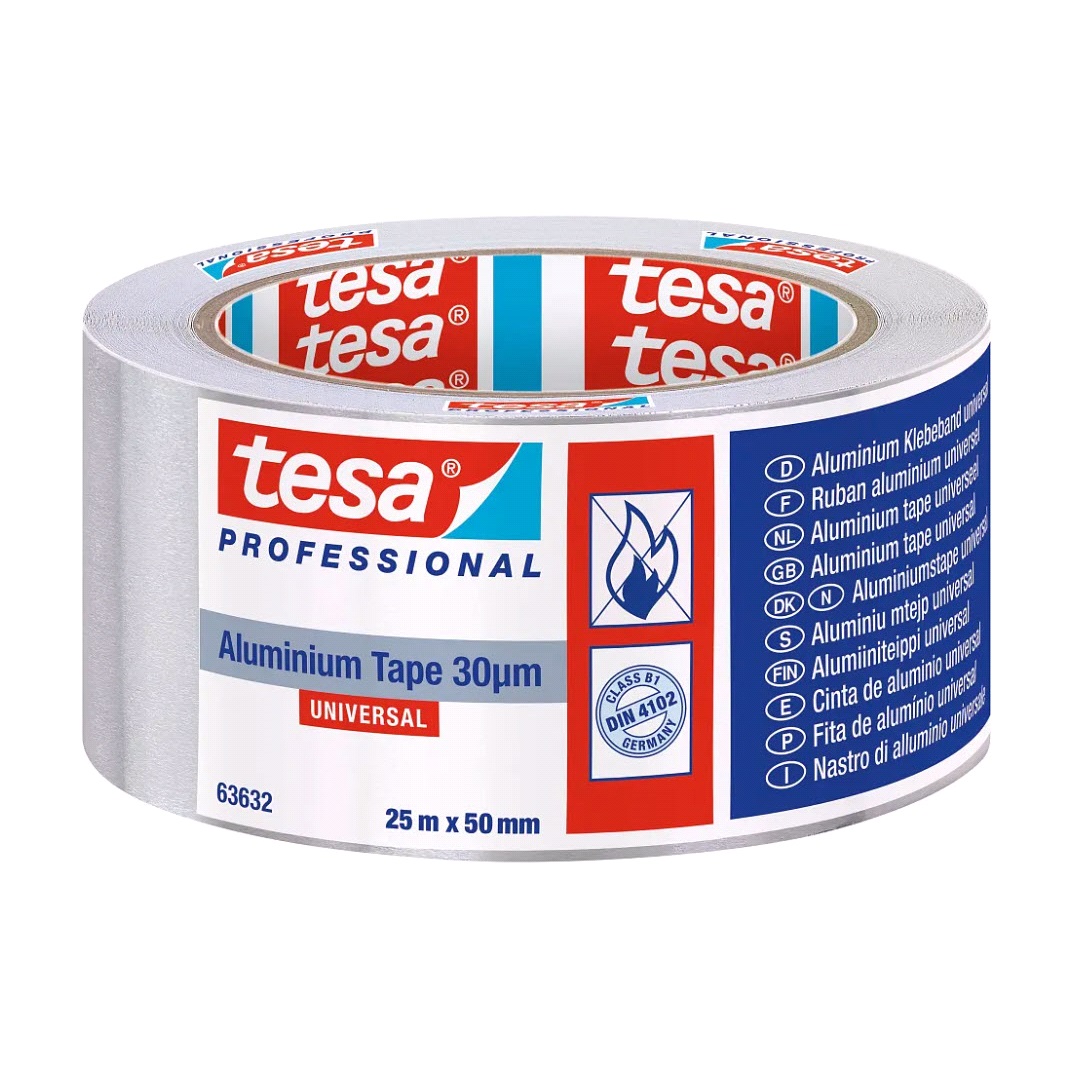 Tesa Aluminiumstape 25m x 50mm - Tesa