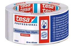 Aluminiumstape 25m x 50mm - TESA
