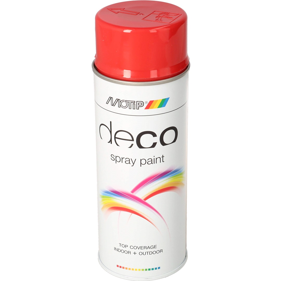 Presto Färgspray, syntetisk, röd RAL 3000 400ml