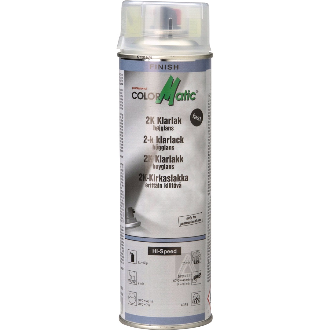 Motip Motip klarlack 2-komponent 500ml