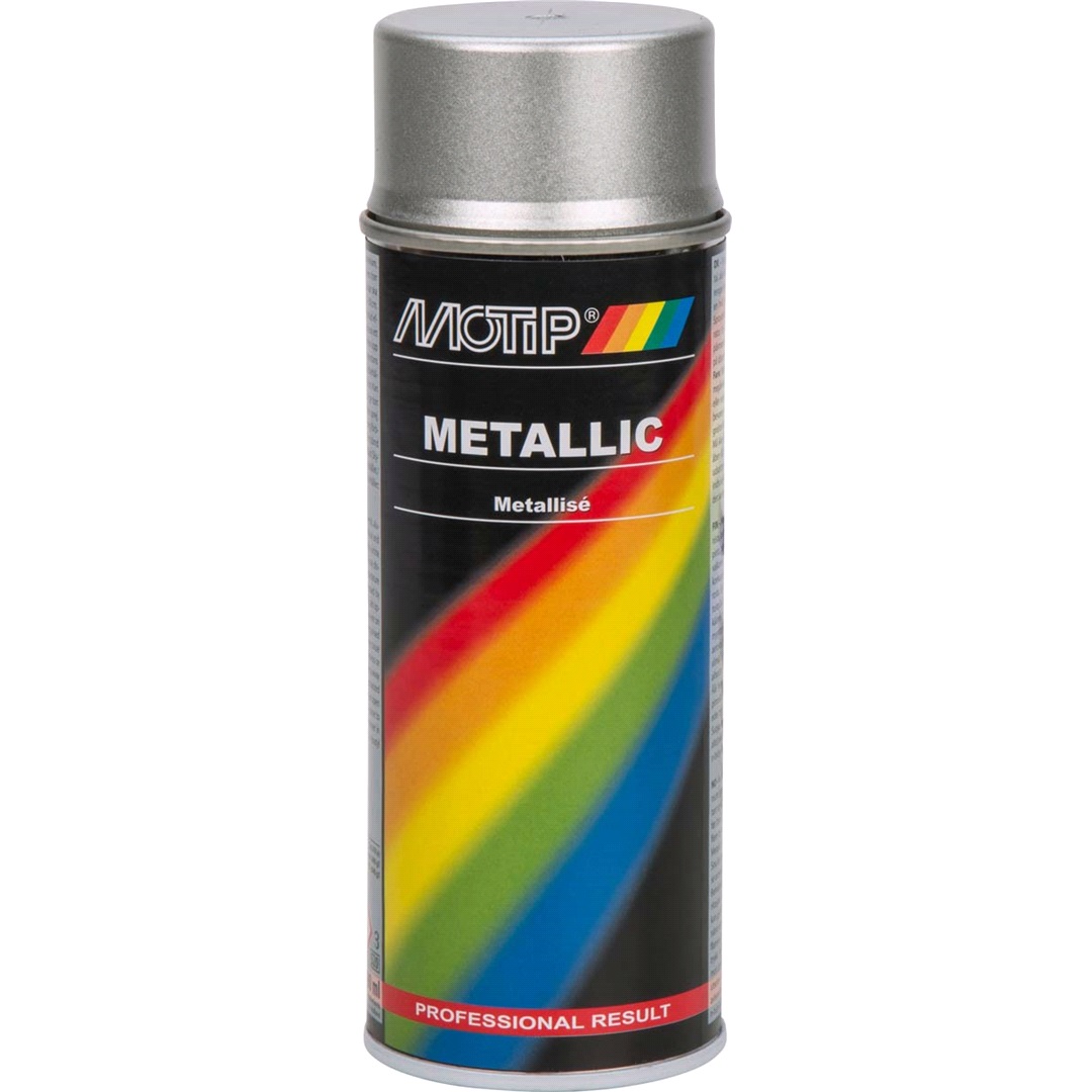 Motip Färgspray, silver metallic