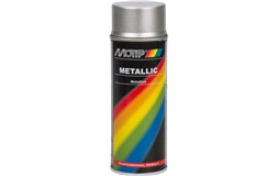 Spraymaling, sølvmetallic