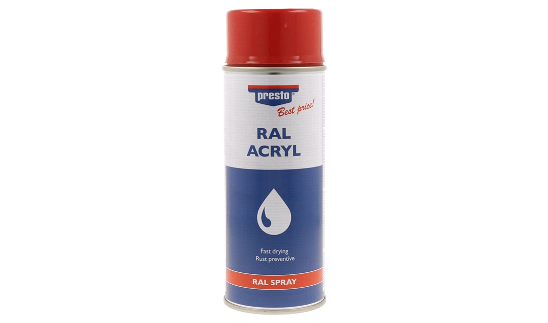  Spraymaling, Flamme Rød RAL 3000