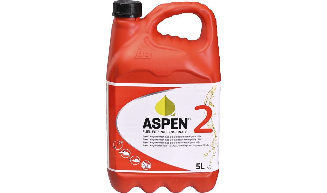  Aspen alkylatbensin färdigblandat olja 5 liter