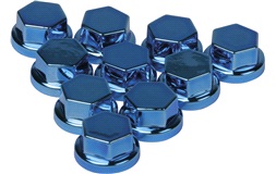 Covers, blå, 8 mm, 10 stk