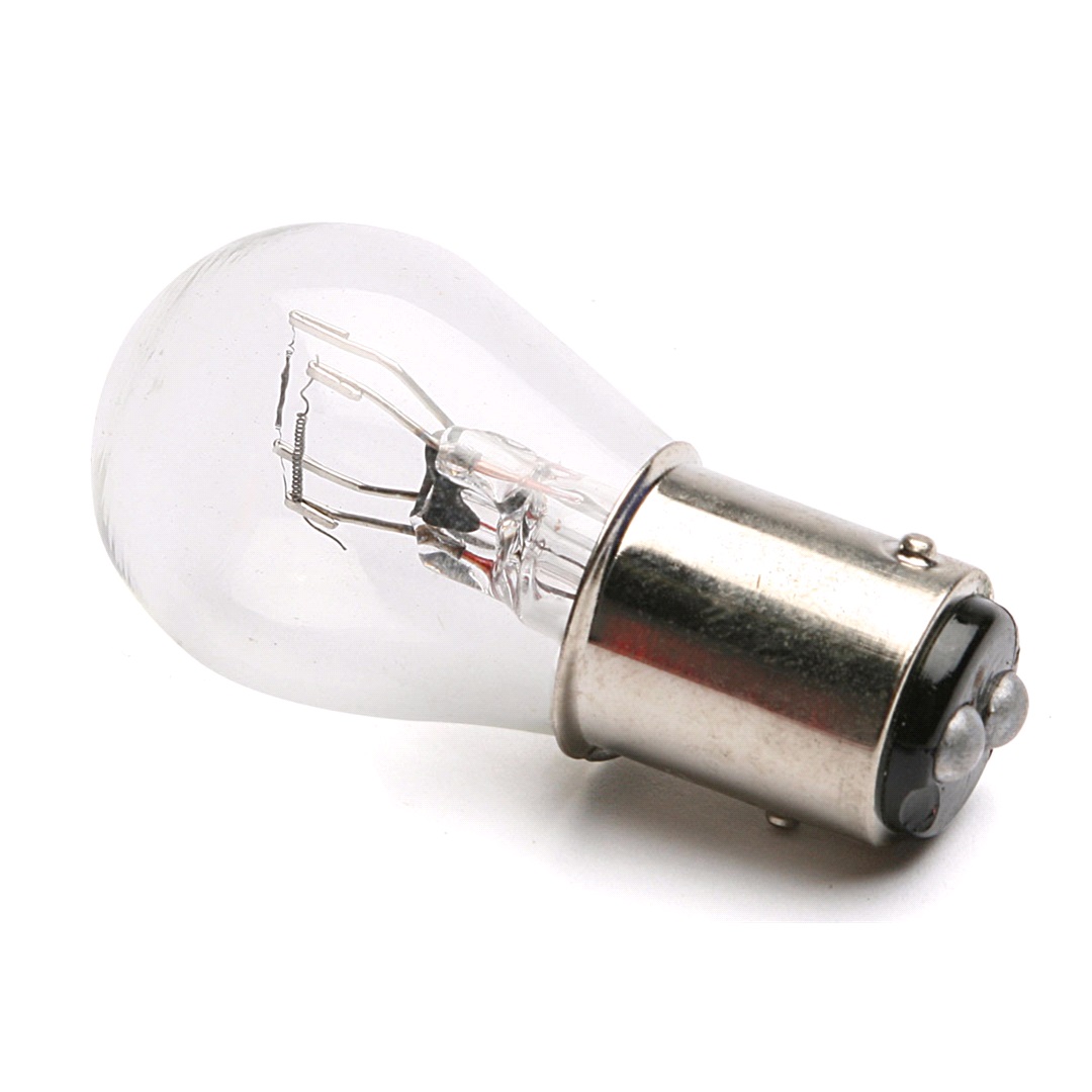 Scooped Glödlampa, 6V-21/3W, BAY15D