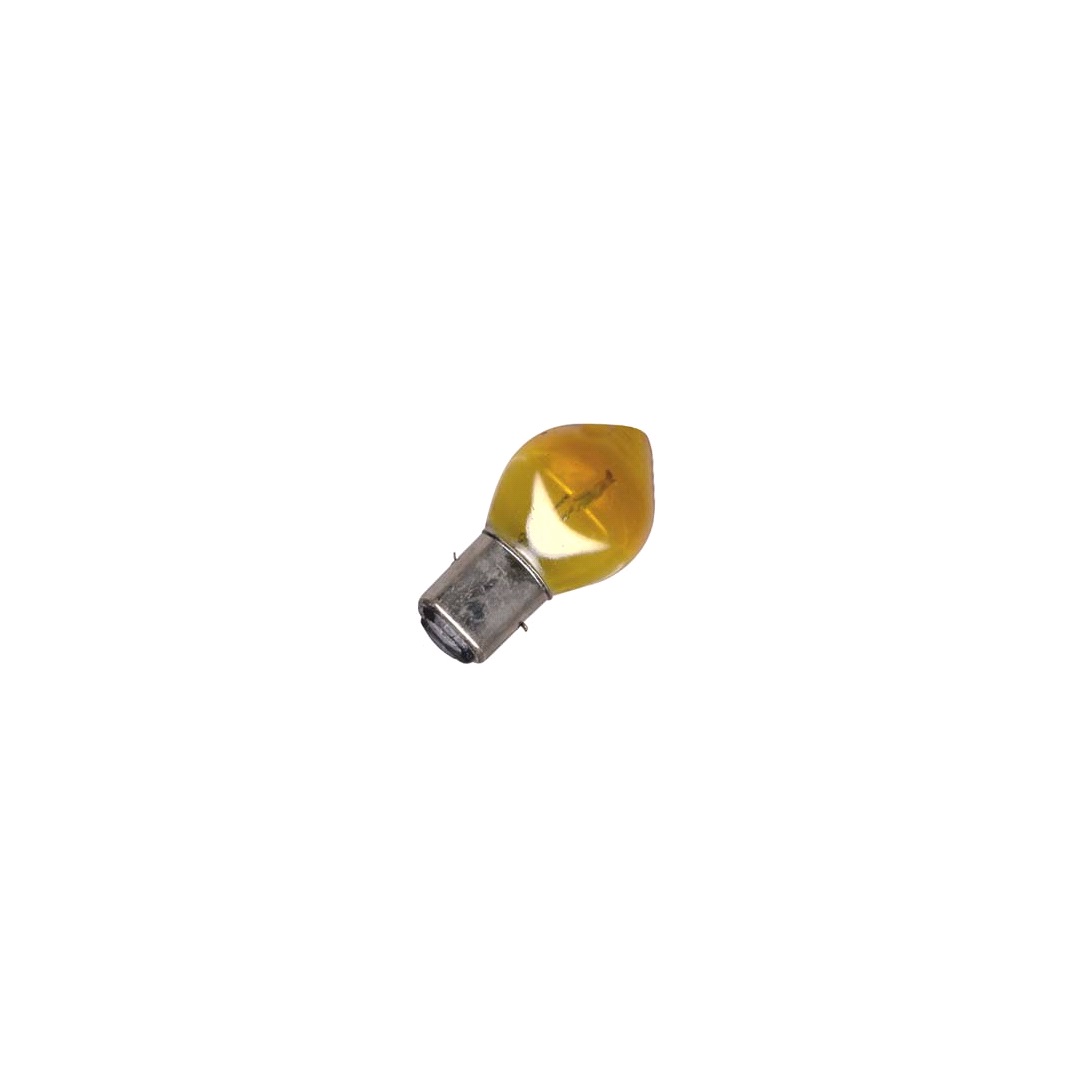 Scooped Glödlampa fram, 6V-25/25W, Yellow,3-gear