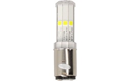 Pære LED BA20D, 12V-35/35W (10W LED)