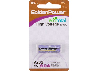Alkaline Batteri A23M, 23A, V23GA