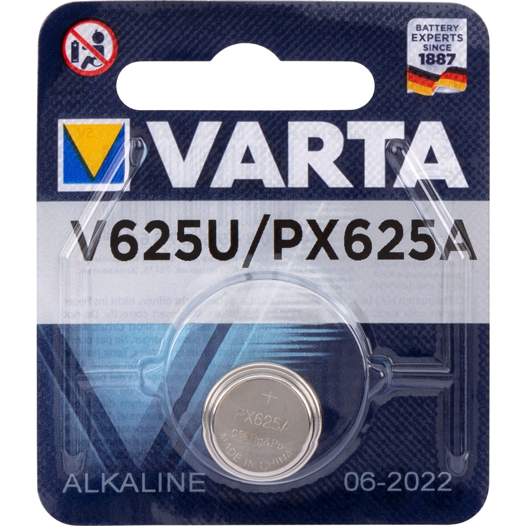 Varta LR9,V625U,EXP625 1,5V 190mAh 15,6*5,95mm