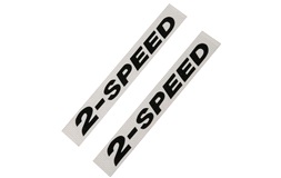 Stafferingssæt, 2-SPEED, sort