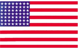 Staffering, stars and stripes