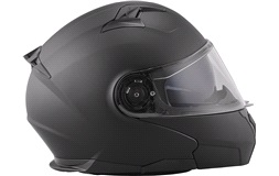 Flip-up hjälm NEX Racing matt svart XXL