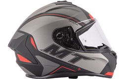 Hjelm MT Draken S Gear grå/rød M
