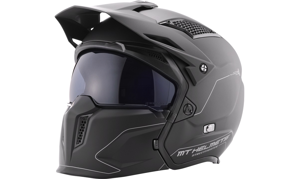 MC hjelm MT Streetfighter matsort M MT Streetfighter SV thansen.no