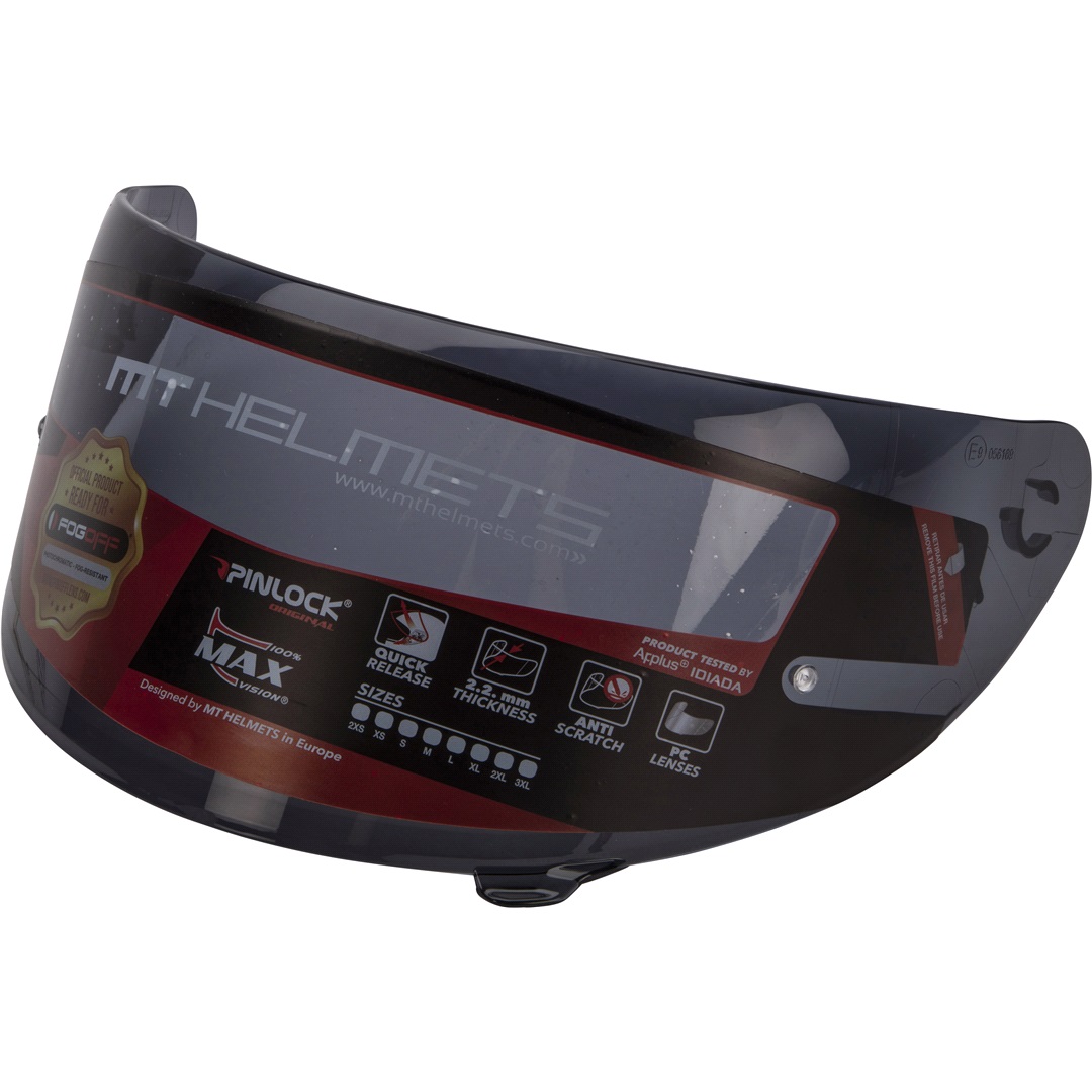 MT Helmets Visir mörkt tonat Max vision MT-V-18B