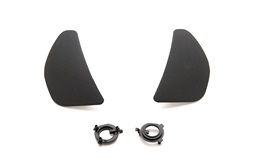 Visirmekanism/skydd matt svart City se>