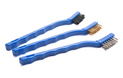 Mini stålbørster 3pk