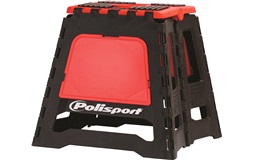 Skammel MX/CROSS Polisport foldbar, rød