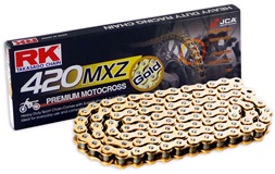 Kedja MX RK GB420MXZ Guld 130 länkar