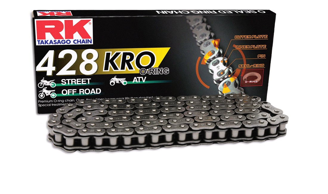  Kæde RK 428KRO O-ring 138-led