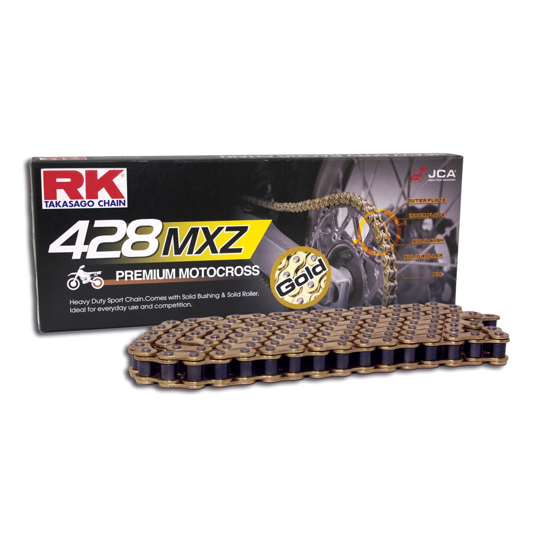 RK Chain RK kedja 428MXZ MX-mini guld, 85SX