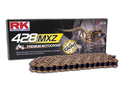 Kæde MX RK 428MXZ Guld, Battle 70