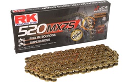 Kedja MX RK GB520MXZ5 Gold 118 länkar