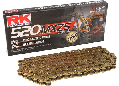 Kæde MX RK GB520MXZ5 Guld 118 led