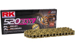 Kedja MX RK GB520EXW Gold XW-ring 138l