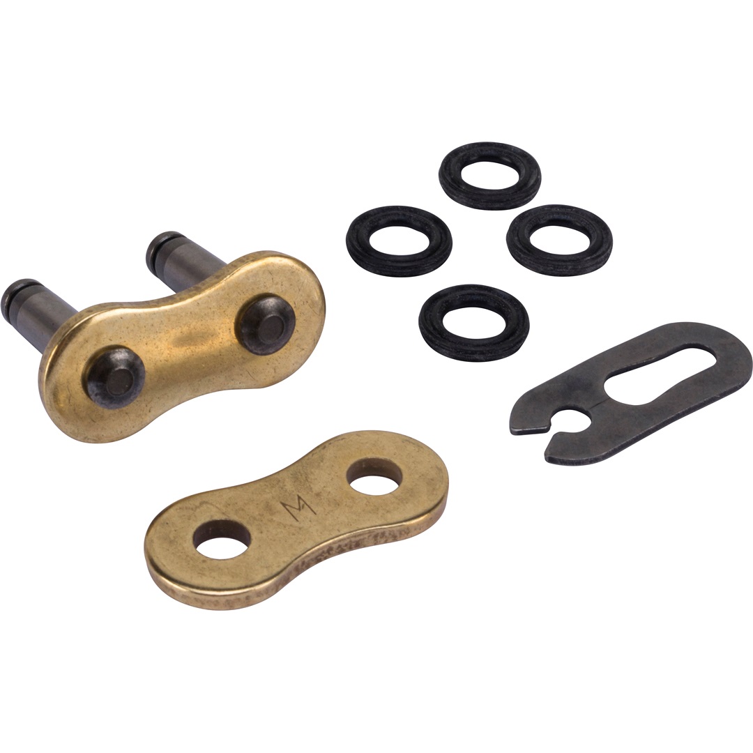 RK Chain RK GB520XSO Kedjelås clips X-ring guld