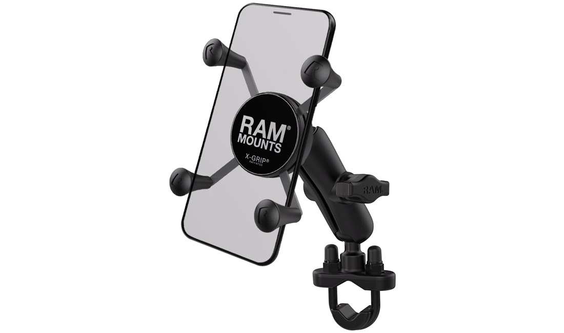  RAM Mounts X-Grip lille UN7 MC-mobilhållare U-Bolt 