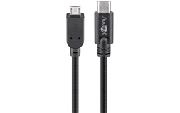 USB-C til Micro-USB kabel 2.0, 1 m