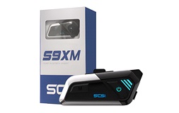SCS S9XM Bluetooth hjelm headset