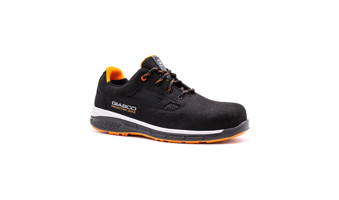  Sikkerhedssko Electro Sort/Orange str 40