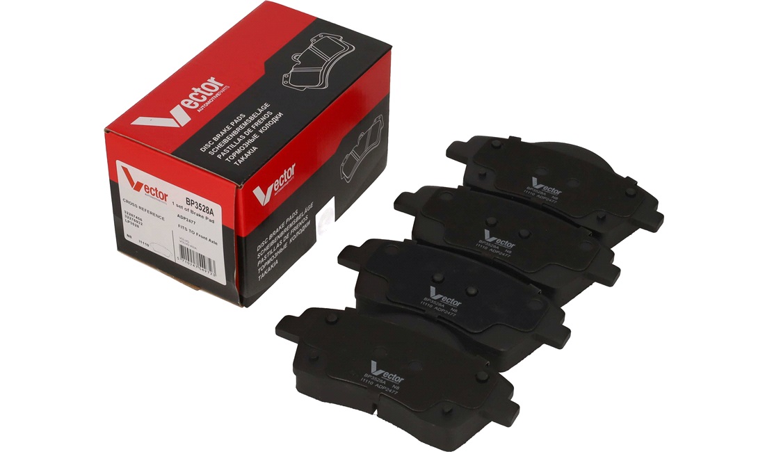  Bromsbeläggssats, skivbroms