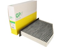  Kupefilter, Aktivkulfilter, Finst&oslash;vfilter (PM 2.5), Med antiallergisk virkning
