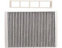  Filter, kup&eacute;ventilation, Aktivtkolfilter, Med antiallergisk verkan, Med antibakt