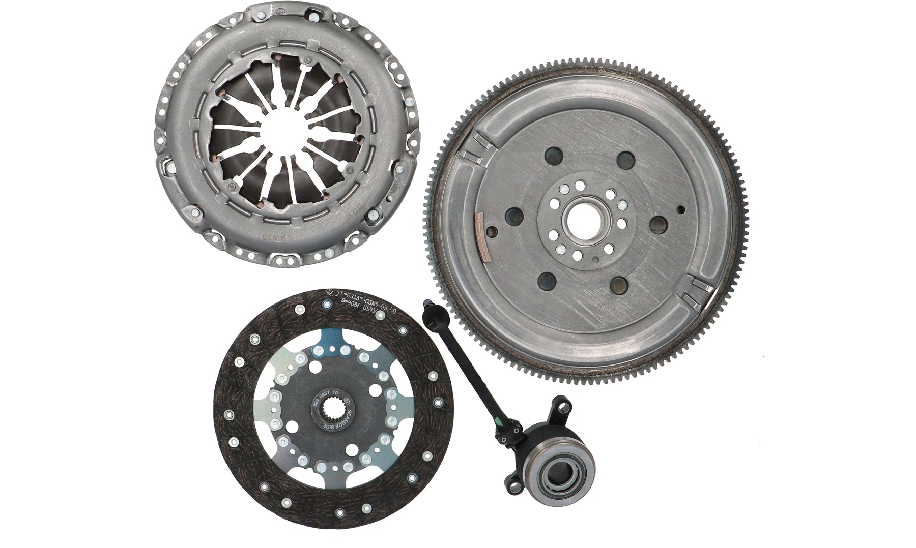 Clutch til NISSAN QASHQAI / QASHQAI +2 I (J10, NJ10, JJ10E) 1.5 dCi (110Hk)