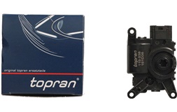 Servomotor, klap
