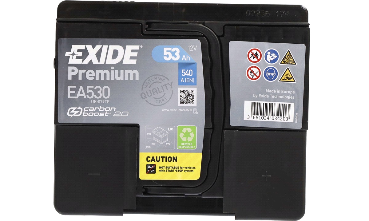 Batteri 12V 53Ah Hyundai Kona Electric 2018 thansen.no