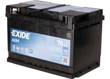 Batteri - EK700 - Start-Stop AGM