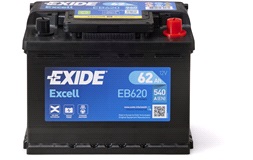 Startbatteri - _EB620 - EXCELL ** 
