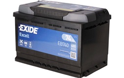 Startbatteri - _EB740 - EXCELL ** 