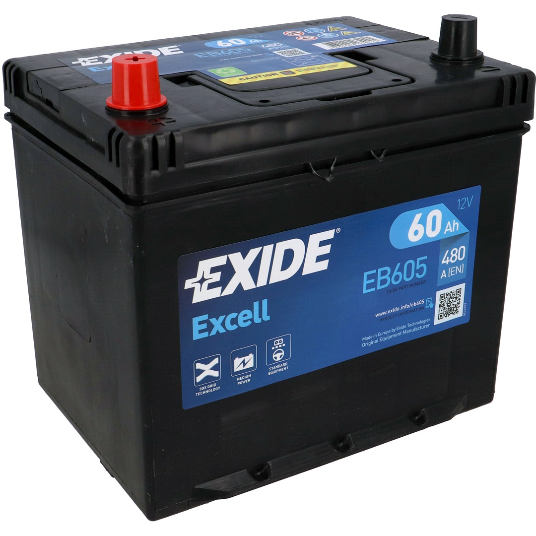 Exide Batteri - EB605 - EXCELL
