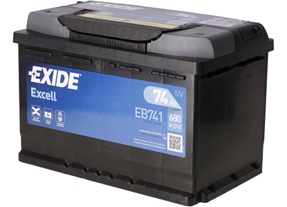 Startbatteri - _EB741 - EXCELL ** 